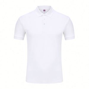 Design Premium Quality Anti-shrink 3D Quick Dry Polyester Black Mix Cotton Polyester Fit Golf Polo Shirt - Product Image 1