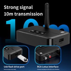 NFC <span class=keywords><strong>Bluetooth</strong></span> 5.4 Audio <span class=keywords><strong>Receiver</strong></span> Stereosystem für Lautsprecher Leistungs verstärker Unterstützung <span class=keywords><strong>USB</strong></span>-Flash-Laufwerk Cinch 3.5MM Aux-Ausgang - Product Image 6
