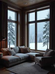 Huada Glass Picture Windows Floor to Ceiling Gran ventana de vidrio fija Marco de aluminio <span class=keywords><strong>Buena</strong></span> <span class=keywords><strong>vista</strong></span> Ventana panorámica para House Villas - Product Image 5