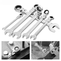 Jeu de clés à cliquet à couple réglable 8-19 mm, clés Torx universelles pour la réparation de vélos et de motos, kit d'outils mécaniques