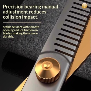 Tijeras de Peluquería Profesionales para Adelgazar el Cabello, Tijeras de Corte de Cabello de 6 Pulgadas, Tijeras de Acero Inoxidable Japonesas para Cortar el Cabello - Product Image 4