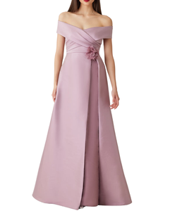 skirt and top bridesmaid dresses Purple Lavender Crystal Chiffon Bridesmaid Dress  Hoprom