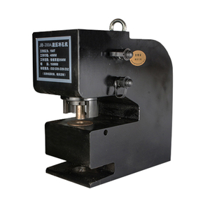 Perforadora Hidráulica de Acero Accionada por Motor Ch-200 para Perforar en Placas de Canal y Ángulos - Product Image 1
