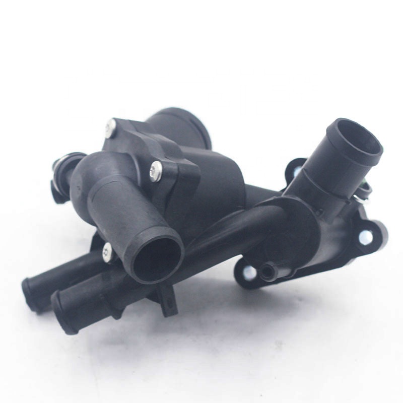 FUSCH Engine Coolant Thermostat Housing Case Compatible