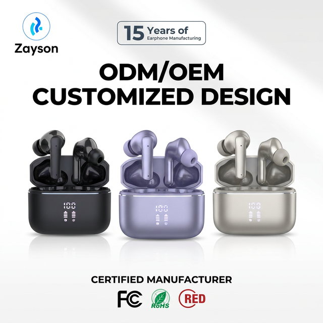 2026 NEW S27 TWS Earbuds 5.3 with Noise Reduction HiFi Bass 6H Music Time IPX5 Sweatproof Tws Wireless Earbuds Custom Earbuds