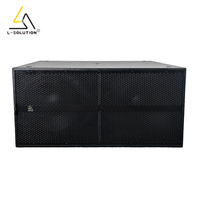 Altavoz de Bajos de Neodimio Doble de 18 Pulgadas V218LAT Pro, Sistema de Sonido Activo de Gran Potencia, 3600w, Altavoz Subwoofer 9006 para Conciertos al Aire Libre