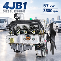 Moteurs diesel SCDC I SUZu refroidis par eau 57 kW/3600 tr/min 4JB1 non turbocompressés avec pompe VE en ligne utilisés pour les camions légers et les pick-up
