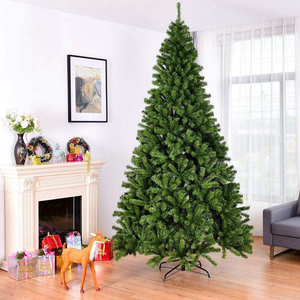 スポットPVCクラシック人工屋外クリスマスツリー家の装飾プラッシュクリスマスツリーサプライヤー - Product Image 1