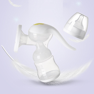 Tire-lait manuel en forme de grande gourde, sans BPA, en polypropylène, pour l'extraction du lait maternel après l'accouchement, massage pour l'allaitement - Product Image 4