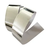 Ruban adhésif en aluminium résistant à la chaleur, activé par l'eau, imperméable, haute température, ignifuge, isolation acrylique pour CVC