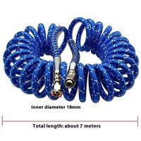 Adaptateur de tuyau d'air d'aérographe à bobine à ressort avec outil de connexion de raccords de taille 1/8 "pour pièces de compresseur d'air de pistolet de pulvérisation