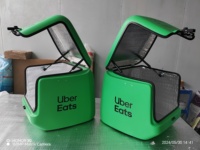 Pièces détachées pour moto, boîte arrière pour moto, boîte de livraison étanche, coffre de rangement, sac à dos pour livraison de nourriture