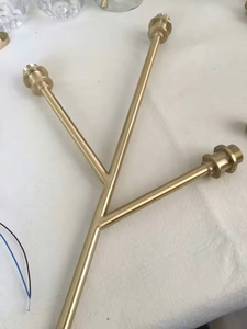 Lámpara Colgante de Decoración para Interiores, Sala de Estar, Dormitorio, Restaurante, Iluminación Moderna de Metal para Hoteles, Villas, Lofts, Lámpara Colgante de Cristal - Product Image 5