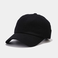 Topi Baseball polos Logo kustom topi ayah katun dapat diatur luar ruangan untuk pria wanita