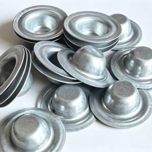Arandelas de zinc de 35 mm con cabeza avellanada para tornillos de techo, estándar DIN M6.5, compatibles con la marca HUIHAO, utilizadas para cubrir techos de chapa metálica. - Product Image 1