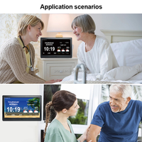Pro 'S Smart 10 Inch Digitale Kalender Klok App Touch Geheugenverlies Alarm Groot Display Voor Alzheimer Dementie Bureauklok