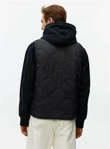 ओएम उच्च गुणवत्ता वाले पुरुषों के कपास बनियान कस्टम लोगो ज़िप अप प्यूफर वेस्ट के लिए आउटडोर वाटरप्रूफ बबल बनियान - Product Image 3