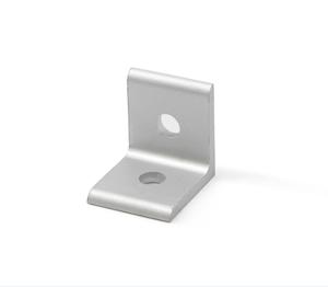 Supports de connexion d'angle en L en métal personnalisé, supports d'angle en acier galvanisé pour pièces d'estampage en tôle de bois - Product Image 3