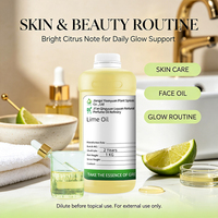 Huile Essentielle de Citron Vert Naturelle de Haute Qualité, Pure et Biologique, Vente en Gros en Vrac, Fournisseur OEM pour Bougies, Savons, Parfums et Diffuseurs