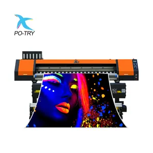 POTRY Printer sublimasi Format besar, mesin cetak kertas Digital dengan cetak i3200