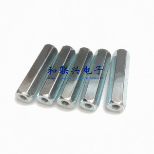 Pernos hexagonales M4 de 32 mm, acero al carbono cincado, grado 4.8, GB/T 901, rosca derecha, para soporte de PCB - Product Image 1