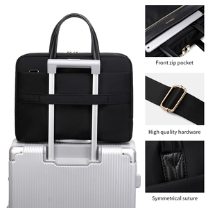 Sac pour ordinateur portable de sport universitaire en nylon léger de haute qualité pour Huawei MateBook Apple Dell 15 et 14 pouces, fermeture éclair étanche - Product Image 4