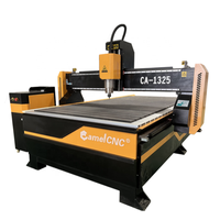 Machine de gravure sur bois CNC automatique 4x8 pieds CA-1325, fournie par l'usine, avec commande PLC NC Studio, broche unique