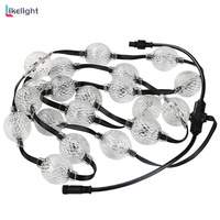 Cadena de Luces LED RGB de 25 mm y 35 mm, 360 Grados, UCS1903 WS2811 GS8208 IP67, Cadena de Bolas de Píxeles para Decoración de Escenarios y Eventos