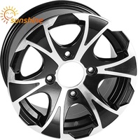 Fabrication chinoise de jantes en acier pour ATV, jantes robustes pour tout-terrain, jantes de buggy de plage, jantes de remplacement durables pour quad