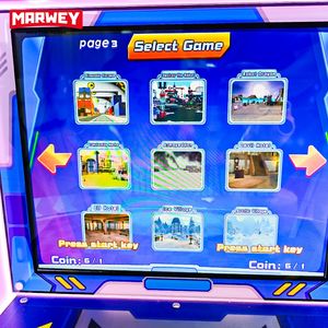 מרכז משחק שעשועים מקורה של מכונת משחק וידאו לילדים מכונת משחק הסיטונאי הפעיל 19 אינץ 'שני שחקנים ילדים מכונת ירי אקדח - Product Image 4