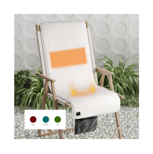 Coussin chauffant électrique portable pliable Anjuny USB à 3 modes réglables <span class=keywords><strong>pour</strong></span> siège <span class=keywords><strong>de</strong></span> voiture, bureau et maison - Product Image 1