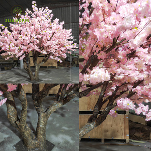 Albero di ciliegio artificiale personalizzato di 3 metri con fiori di <span class=keywords><strong>sakura</strong></span> rosa per decorazioni di hotel, centri commerciali, matrimoni, feste e Natale - Product Image 6