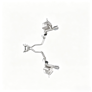 Scarico Centrale ad Alto Flusso in Acciaio Inox 304 con Valvola di Controllo per Dodge Durango 2011-2024 3.6L 5.7L, Modifica Prestazioni Silenziatore - Product Image 4