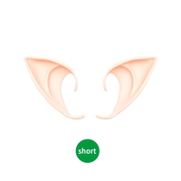 Accessoires de cosplay transfrontaliers pour Halloween : Oreilles d'elfe et fausses dents de fée