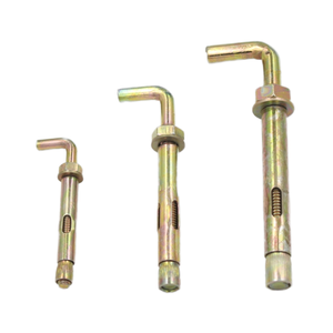 Thép carbon M6 L móc tay áo bu lông Neo nhúng nóng chiều dài tùy chỉnh mạ kẽm - Product Image 4