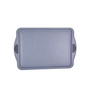 Plaque de cuisson carrée pour gâteaux, très populaire, en acier au carbone de 0,5 mm, antiadhésive, avec poignée en silicone, écologique, pour la cuisson des gâteaux - Product Image 5
