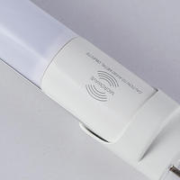4 pieds avec capteur de mouvement Radar couverture laiteuse givrée CRI90 18W T8 micro-ondes intelligent T8 LED Tube lumière