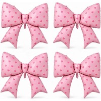 Lot de 4 Ballons Géants en Latex Mat à Pois Colorés, Décoration de Fête en Mylar pour Anniversaire, Mariage, Baby Shower