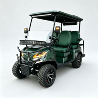 Voiturette de golf à essence nouvelle génération, buggy utilitaire à essence avec options de peinture personnalisables et grand coffre arrière