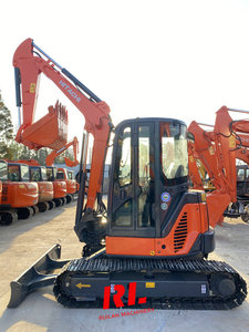 Mini-excavatrice Hitachi ZX50 d'occasion, 5 tonnes, originale du Japon, petite excavatrice sur chenilles à vendre - Product Image 2