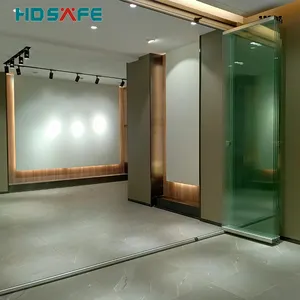 HDSAFE-marco de aluminio para balcón, <span class=keywords><strong>puerta</strong></span> corredera de vidrio, sistema de puertas plegables de vidrio para <span class=keywords><strong>terraza</strong></span>, balcón, acordeón de vidrio de aluminio - Product Image 6