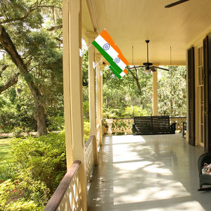 Индийские флаги, индийские в национальных странах, небольшой мини-флаг для наружного декора наружных дверей с самоклеящейся основой - Product Image 3