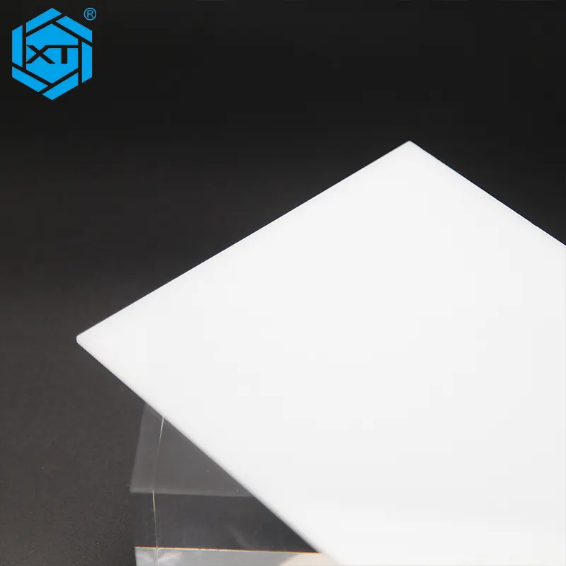 Xintao 4x6FT ओपल अपारदर्शी सफेद ठोस रंग कड़ा बोर्ड PMMA बाथटब एक्रिलिक शीट