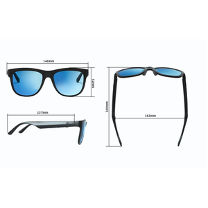 Gafas de Audio Gonbes para Escuchar Música, Llamadas HD, Lentes Polarizadas Anti-UV, Cómodas de Usar, Gafas de Sol Bluetooth con IA GS01 - Product Image 4
