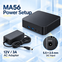OEM ODM Intel Core I5 6200U 8 16GB 256 512GB Dual HD-MI RJ45 Win 11/10 Mini PC Gaming Komputer Desktop Faktor Bentuk Kecil