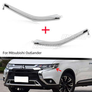 Moldura Cromada para Parachoques Delantero de Mitsubishi Outlander Sport RVR ASX 2016-2020, Tira Decorativa Inferior, Media y Superior, Izquierda y Derecha, para Faros Antiniebla - Product Image 4