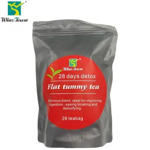 Teh Organik untuk Perut Rata untuk Dewasa 100% Aman Kemasan Kotak Pelangsing Detoksifikasi Kecantikan Penurun Berat Badan dengan Vitamin - Product Image 2