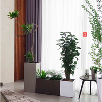 Boîtes de plantation modulaires en plastique, pour jardin à domicile, arrosage automatique de plantes, pot de fleurs pour bureau, salon, GL1