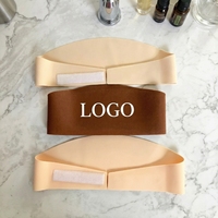 Bandeau de bain en gel de silice personnalisable, longueur réglable, protège la ligne des cheveux, large, séchage rapide, étanche à 360°, doux et écologique