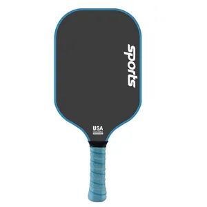 New Usapa Approved 16mm T700 Raw Carbon Fiber Surface Thermoformed PickleBall Paddle Elongated Handle Paddle Racket